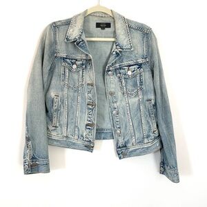 J. Crew indigo  Light Wash Jean Jacket